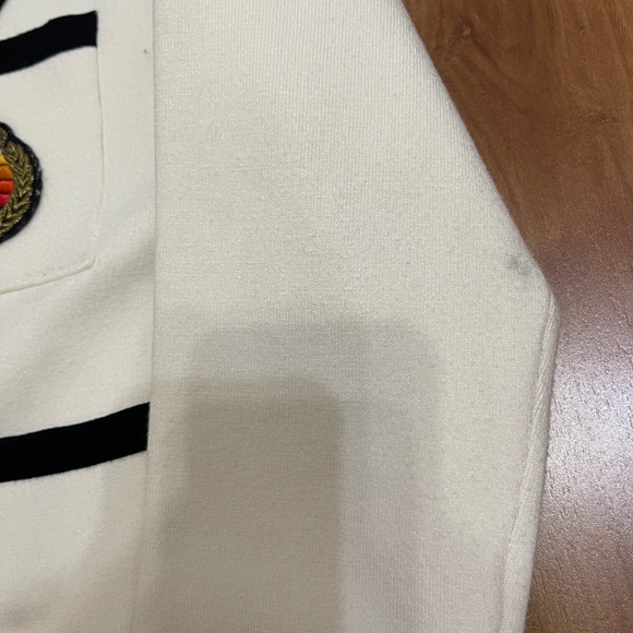 Sandro Cream Preppy Knit Blazer Size 1 - Picture 10 of 12